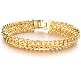 Weltweit Bekanntes Klassisches Herrenarmband Mit 18 Karat Goldauflage