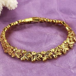 Bekannt Für Sein Hochwertiges, 18 Karat Vergoldetes Damenarmband