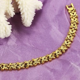 Bekannt Für Sein Hochwertiges, 18 Karat Vergoldetes Damenarmband