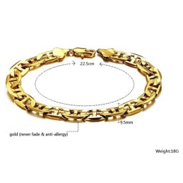 Hochwertiges Damenarmband Mit 18 Karat Goldbeschichtung