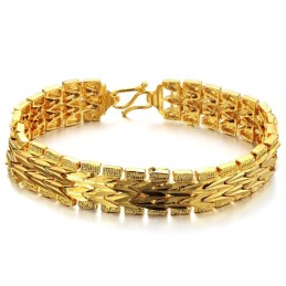 Hervorragende Qualität Damen Klassisches 18K Vergoldetes Armband
