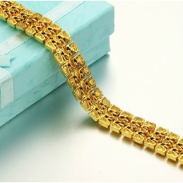 Hervorragende Qualität Damen Klassisches 18K Vergoldetes Armband