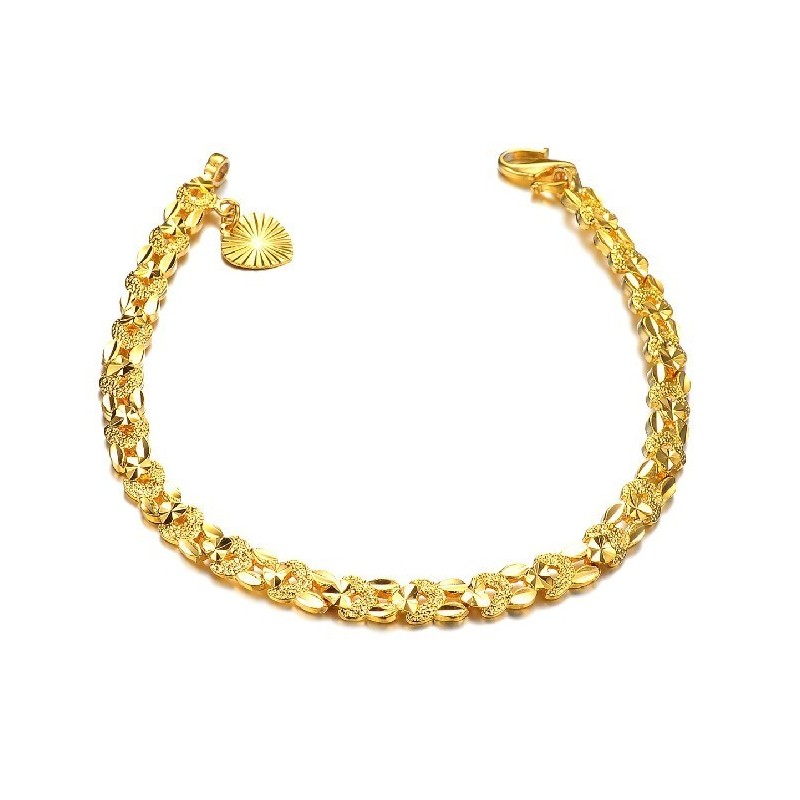 Qualität Und Quantität Garantiert, Elegantes, 18 Karat Vergoldetes Armband Für Damen Qualität Und Quantität Garantiert, Elegantes, 18 Karat Vergoldetes Armband Für Damen