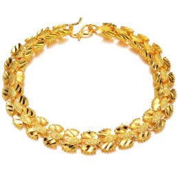 Einfach Zu Verwendendes, 18 Karat Vergoldetes Damenarmband