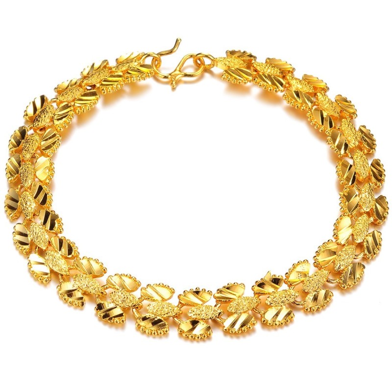 Einfach Zu Verwendendes, 18 Karat Vergoldetes Damenarmband Einfach Zu Verwendendes, 18 Karat Vergoldetes Damenarmband