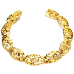 Reliable Reputation Damen-Armband Mit 18 Karat Vergoldetem Herz