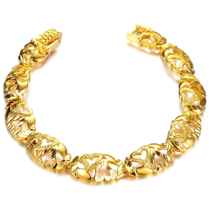 Reliable Reputation Damen-Armband Mit 18 Karat Vergoldetem Herz Reliable Reputation Damen-Armband Mit 18 Karat Vergoldetem Herz