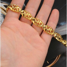 Reliable Reputation Damen-Armband Mit 18 Karat Vergoldetem Herz