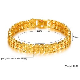 Hochwertiges, 18 Karat Vergoldetes Damenarmband