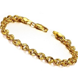 Langlebiges Damenarmband Mit 18 Karat Vergoldung