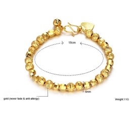 Hochwertiges Damenarmband Mit 18 Karat Vergoldung