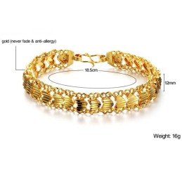 Einfach Zu Verwendendes, 18 Karat Vergoldetes Damen-Sweetheart-Armband
