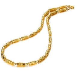 Qualität Und Quantität Garantiert – 18 Karat Vergoldete Halskette Für Männer