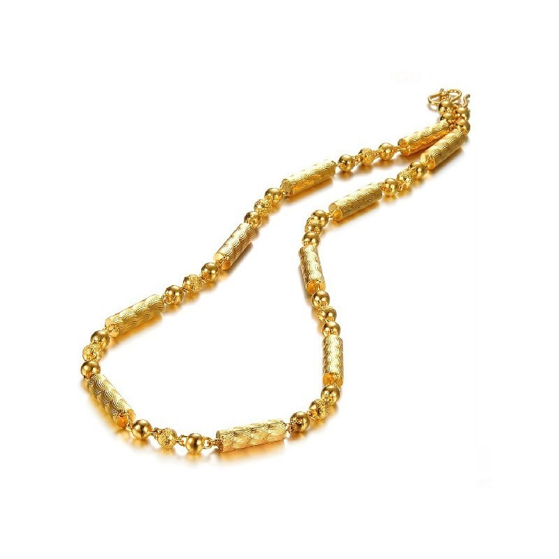 Stabile Qualität Männliche Fingerabdruck Textur 18K Vergoldete Halskette Stabile Qualität Männliche Fingerabdruck Textur 18K Vergoldete Halskette