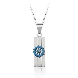 Einzigartiger Herren-Anhänger Aus Silber Und Titan – Inklusive Kette