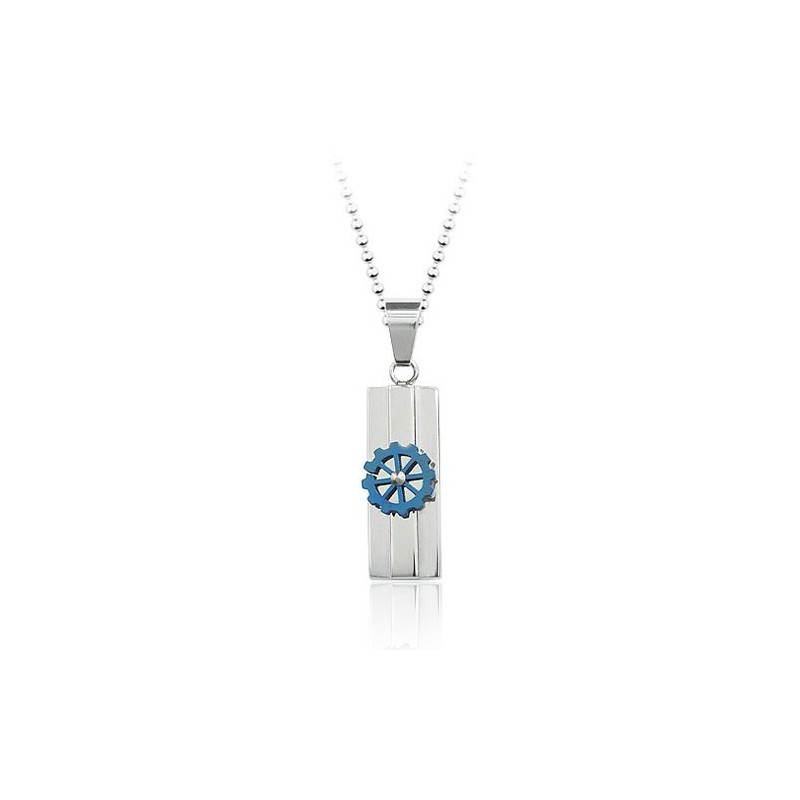 Einzigartiger Herren-Anhänger Aus Silber Und Titan – Inklusive Kette Einzigartiger Herren-Anhänger Aus Silber Und Titan – Inklusive Kette