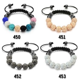 Hochwertiges Damenarmband In Kugelform Mit Kristallen