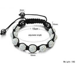 Qualität Und Quantität Gesichert Weibliche Kugelform Kristall Armband