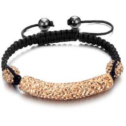 Hochwertiges Damenarmband In Kugelform Mit Kristallen