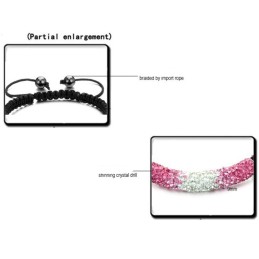 Hochwertiges Damenarmband In Kugelform Mit Kristallen