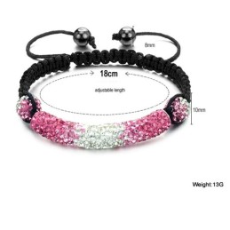 Hochwertiges Damenarmband In Kugelform Mit Kristallen