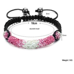Komplett In Spezifikationen Weibliches Kugelförmiges Kristallarmband