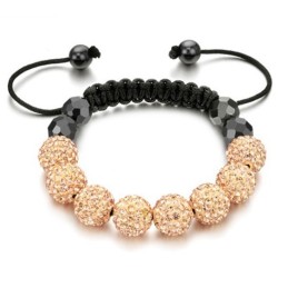 Zuverlässiges Performance-Armband Mit Kristallen In Kugelform Für Damen