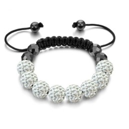 Zuverlässiges Performance-Armband Mit Kristallen In Kugelform Für Damen