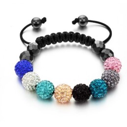 Zuverlässiges Performance-Armband Mit Kristallen In Kugelform Für Damen