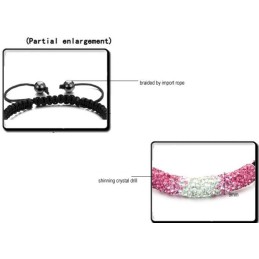 Qualität Und Quantität Gesichert Weibliche Kugelform Kristall Armband