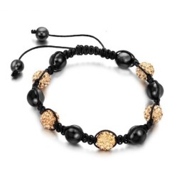 Hochwertiges Damenarmband In Kugelform Mit Kristallen