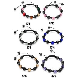 Hochwertiges Damenarmband In Kugelform Mit Kristallen