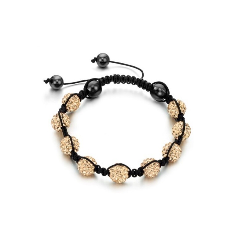 Einfach Zu Verwendendes Weibliches Kugel-Kristallarmband Einfach Zu Verwendendes Weibliches Kugel-Kristallarmband