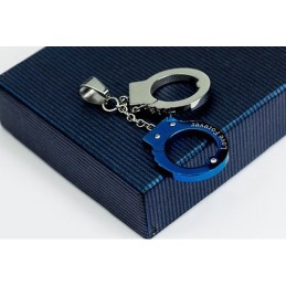 Exquisiter Herren-Anhänger In Handschellenform Aus Titan – Inklusive Kette