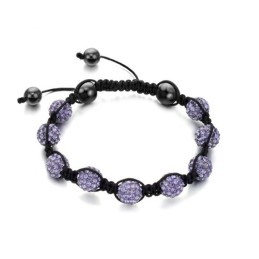Einfach Zu Verwendendes Weibliches Kugel-Kristallarmband
