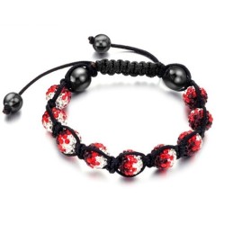 Hochwertiges Damenarmband In Kugelform Mit Kristallen