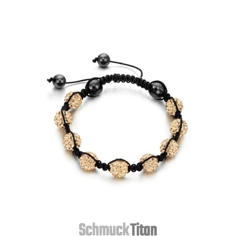 Stabiles Qualitäts-Armband Aus Kristall In Kugelform Für Damen