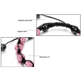 Stabiles Qualitäts-Armband Aus Kristall In Kugelform Für Damen