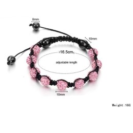 Weltweit Gut Verkauftes Weibliches Kugelform-Kristallarmband
