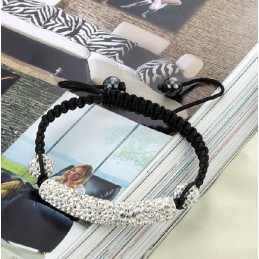Hochwertiges Damenarmband In Kugelform Mit Kristallen