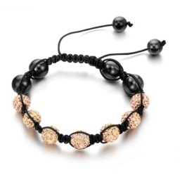 Qualität Und Quantität Gesichert Weibliche Kugelform Kristall Armband