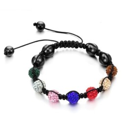 Qualität Und Quantität Gesichert Weibliche Kugelform Kristall Armband