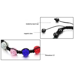 Qualität Und Quantität Gesichert Weibliche Kugelform Kristall Armband