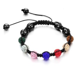Komplett In Spezifikationen Weibliches Kugelförmiges Kristallarmband