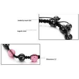 Zuverlässiges Weibliches Kugelform-Kristallarmband