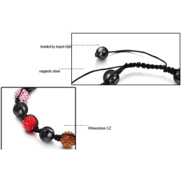 Weltweit Gut Verkauftes Weibliches Kugelform-Kristallarmband