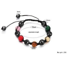 Weltweit Gut Verkauftes Weibliches Kugelform-Kristallarmband
