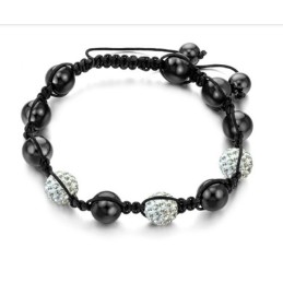Hochwertiges Damenarmband In Kugelform Mit Kristallen