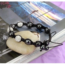 Hochwertiges Damenarmband In Kugelform Mit Kristallen