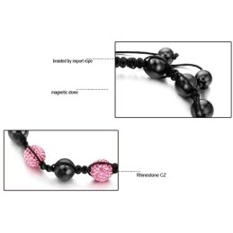 Hochwertiges Damenarmband In Kugelform Mit Kristallen